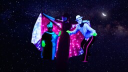 Black Light Theatre HILT images OF love SKY